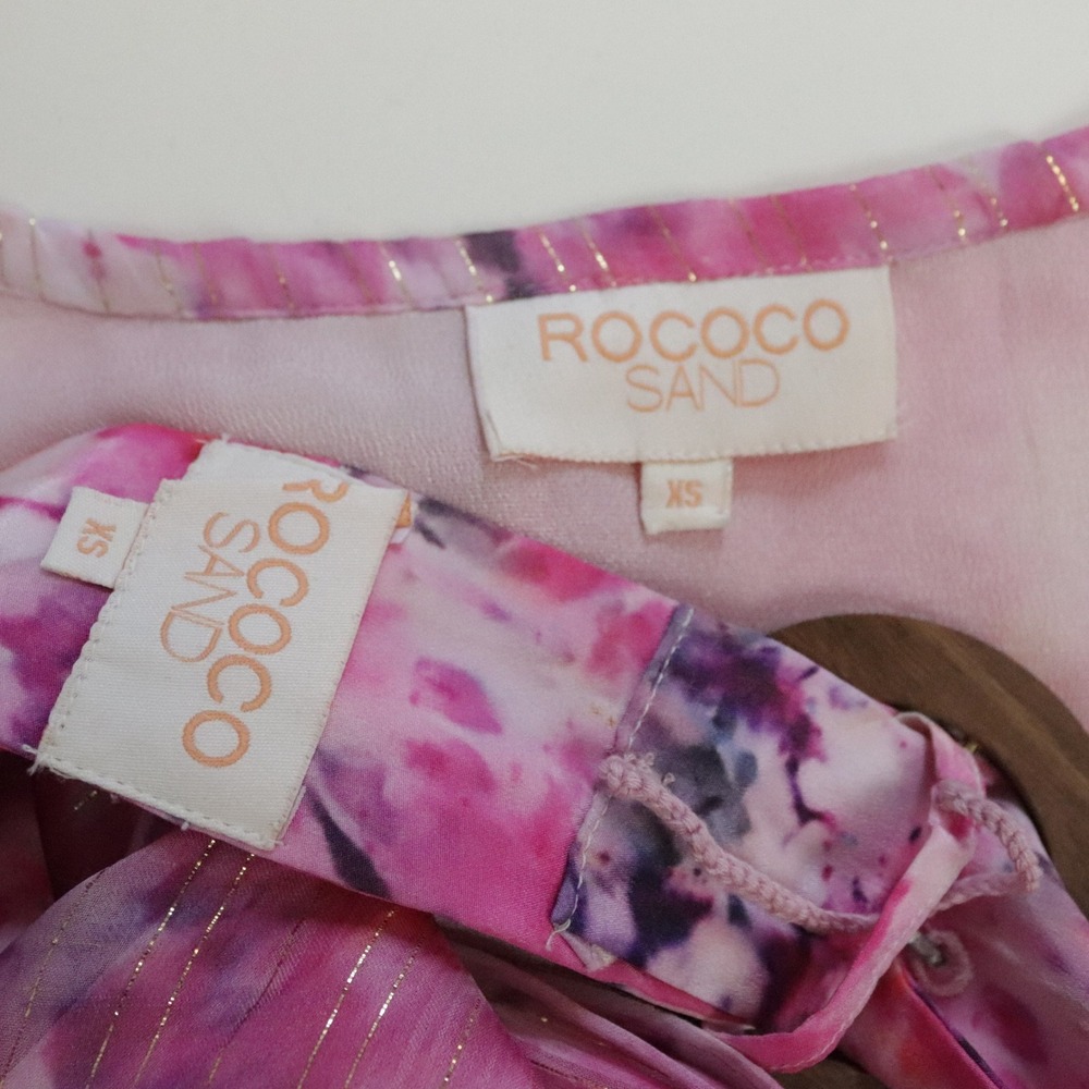 Rococo Sand Hikari Dress Maxi Pink Belted XS‎ - Picture 10 of 12